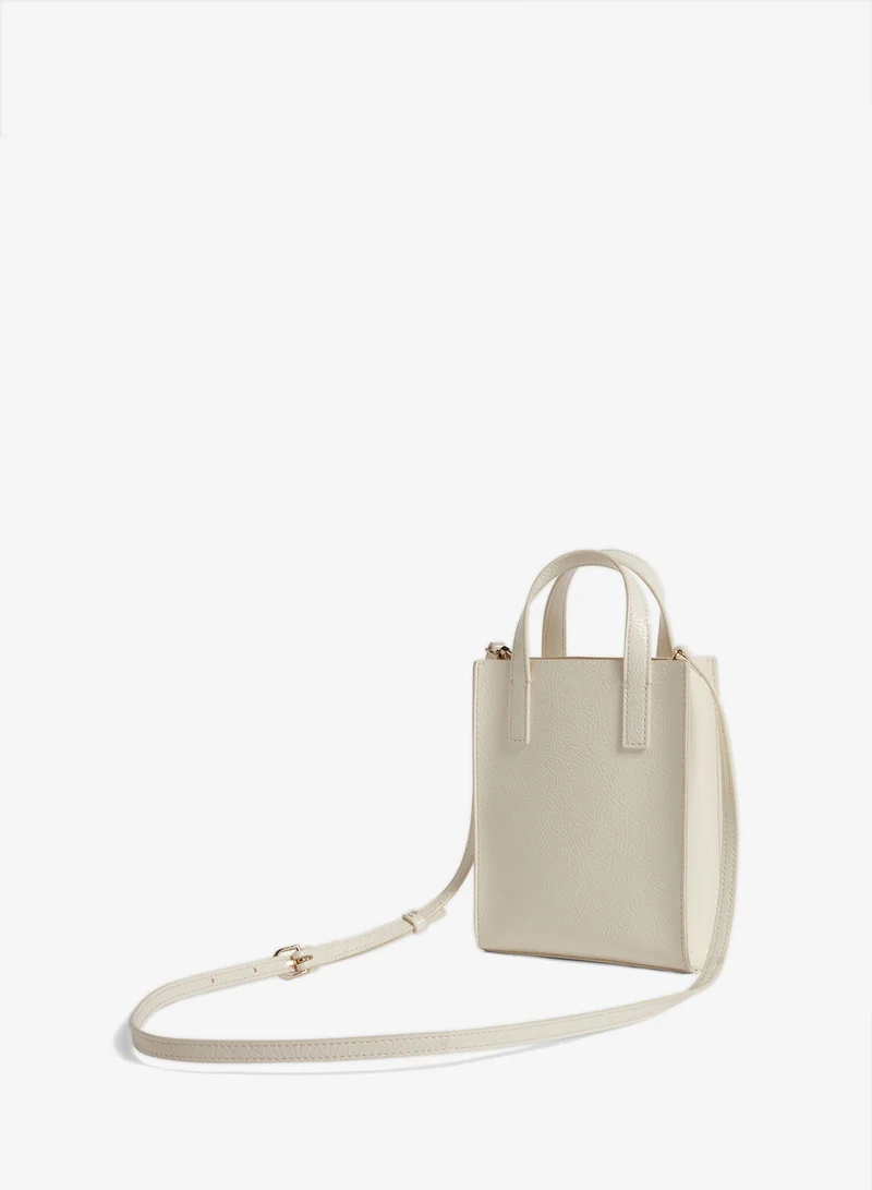 Ted Baker  Roseem Rose Detail Crinkle Small Crossbody for Women | Best Price UAE