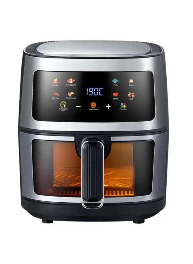 SilverCrest - Silver Crest Air Fryer with LED Touch Screen And Rapid Air Convection Technology, 8L,2400W - Image 1