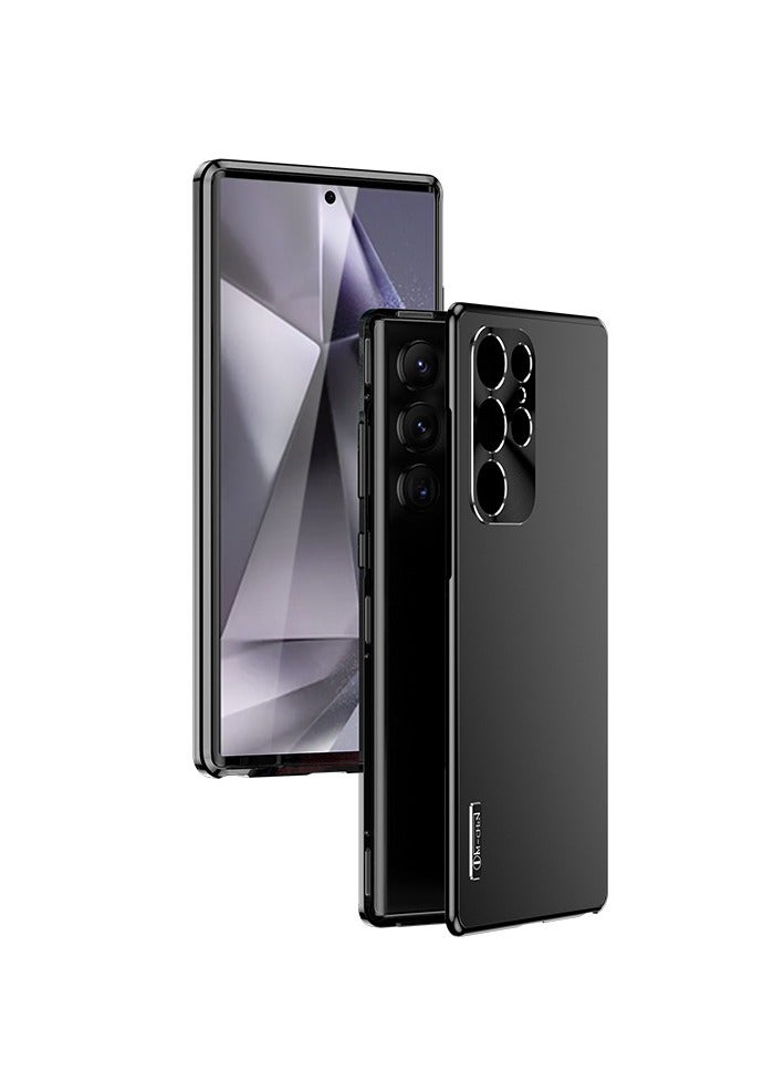 عام Case معدني مغناطيسي لهاتف Samsung Galaxy S23 Ultra/S23 Plus/S23 مع حماية مدمجة للعدسة من الألومنيوم فائقة الرقة. - Image 1