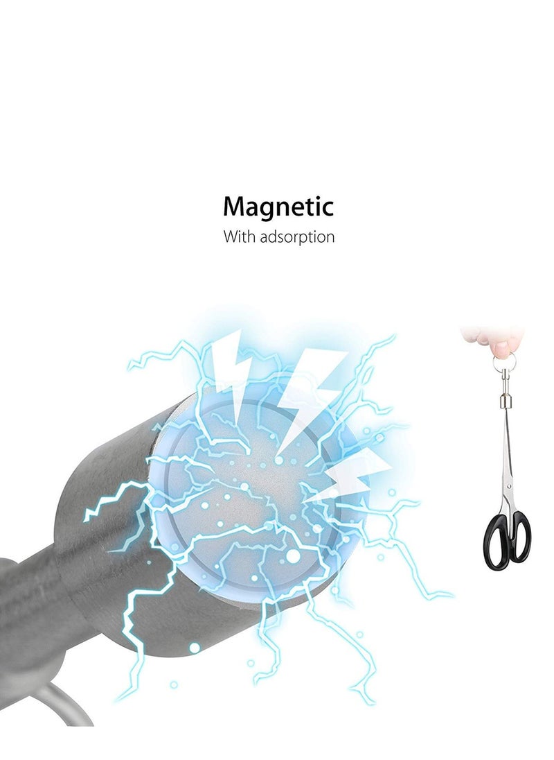 Generic - Strong Metal Magnet Keychain Set - 4 Pack for Keys & Jewelry Testing, Durable Pocket Holders with Split Ring - Image 1
