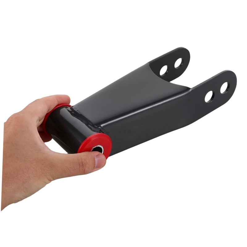 2Pcs Black Drop Shackles for Towing Slip Suspension Weatherproof Design Easy Installation - Image 5