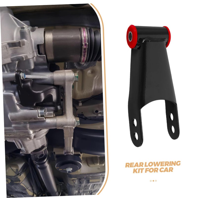 2Pcs Black Drop Shackles for Towing Slip Suspension Weatherproof Design Easy Installation - Image 4