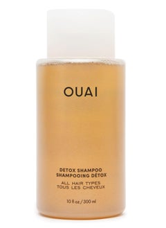 OUAI Detox Shampoo. Clarifying Cleanse for Dirt, Oil, Product and Hard Water Buildup. Get Back to Super Clean, Soft and Refreshed Locks. (10 oz)
