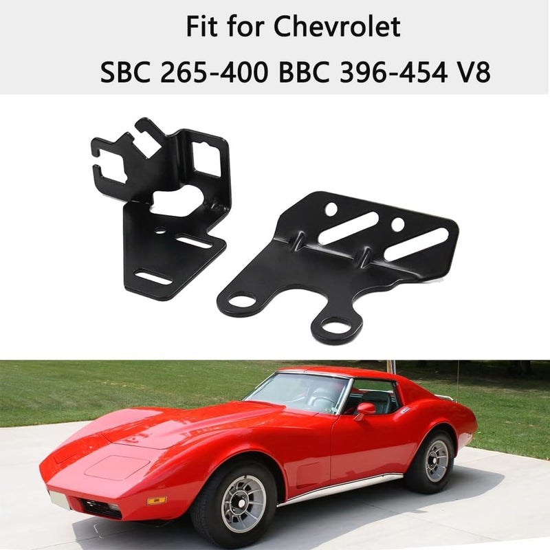 Wuidail Throttle Cable Bracket 8031 for SBC & BBC - Black - Image 4
