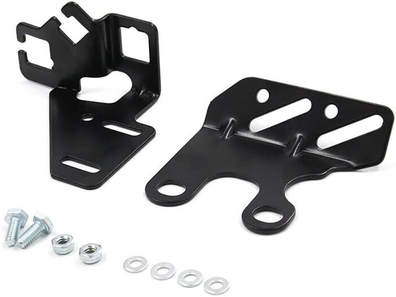 Wuidail Throttle Cable Bracket 8031 for SBC & BBC - Black - Image 2