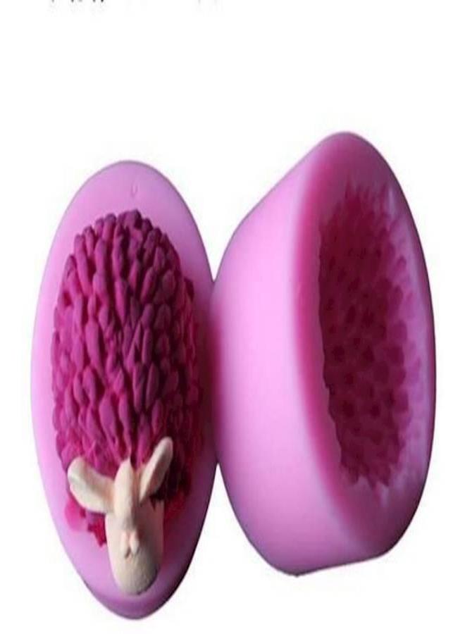 3D Decorative Sheep Mould Pink - Image 3