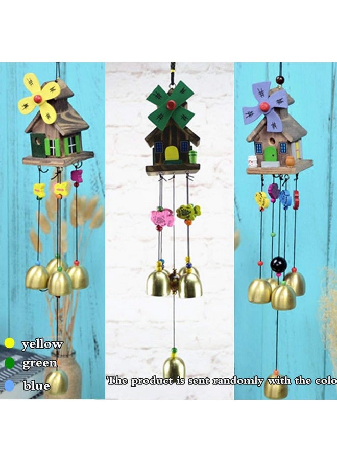 TIMESETL - Wood Coper Wind Chime For Home Bedroom Balcony Garden Etc.. For (Decorate Item) - Image 1