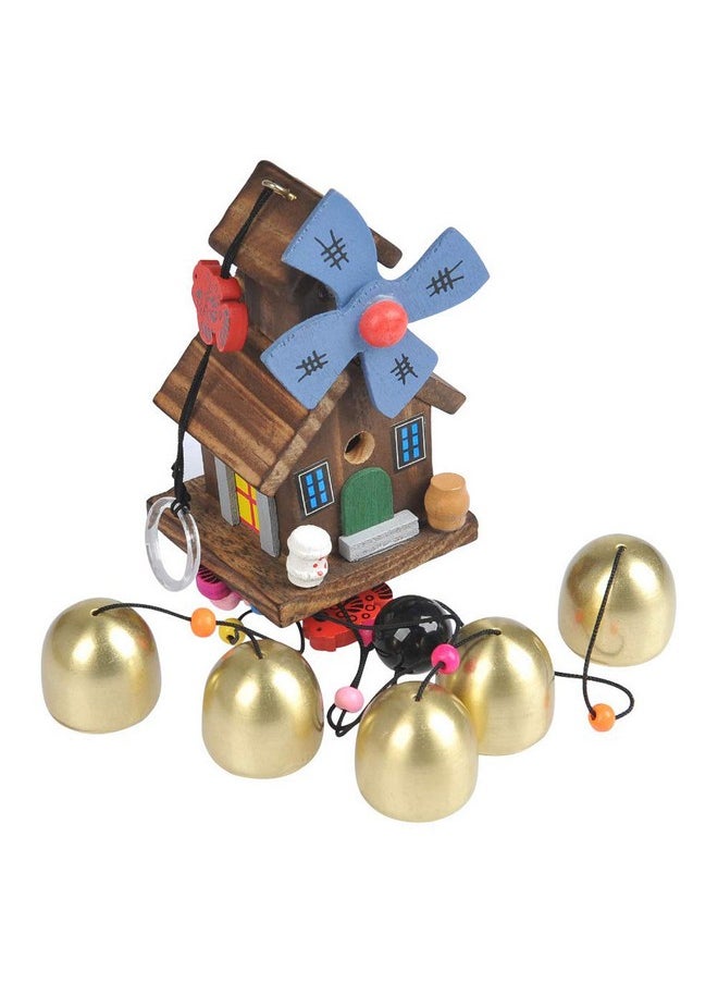 TIMESETL - Wood Coper Wind Chime For Home Bedroom Balcony Garden Etc.. For (Decorate Item) - Image 1
