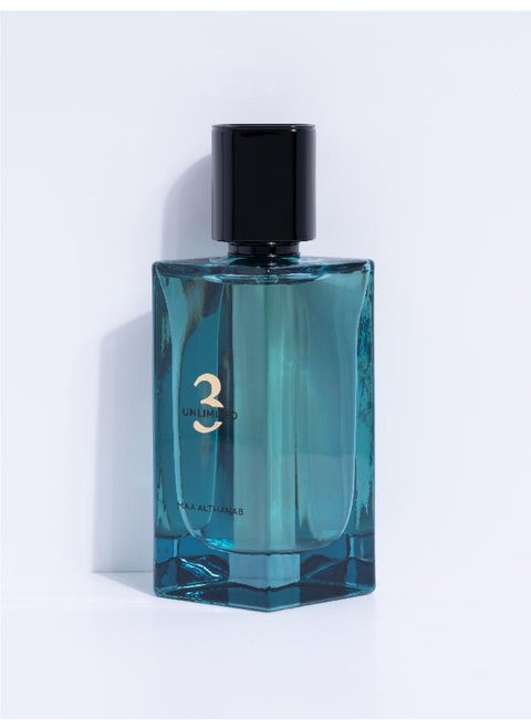 MAA ALTHAHAB  | Unlimited 3  | EDP | Long-Lasting & Bold Unisex Fragrance | 75 ML | For Those Who Redefine Limits