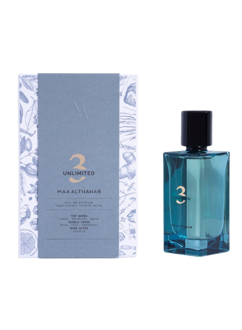 ماء الذهب | أنليميتد 3 | أو دو بارفان | عطر جريء للجنسين ثابت يدوم طويلاً | 75 مل | لمن يعيدون تعريف الحدود - Image 2