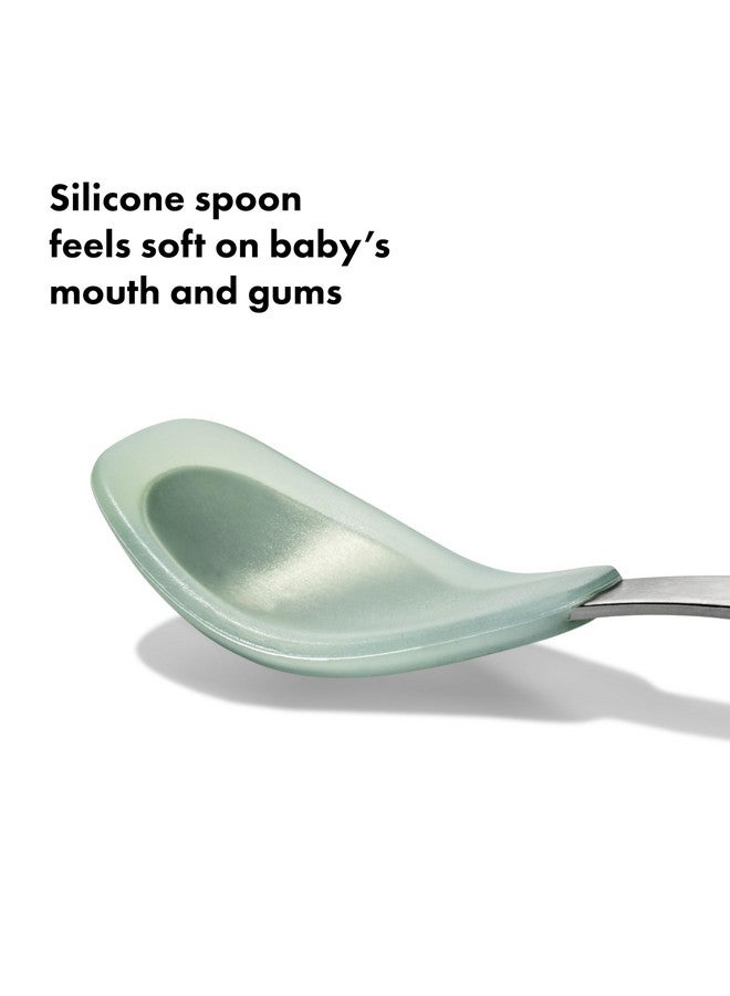 OXO Tot On-The-Go Feeding Spoon - Opal - Image 4