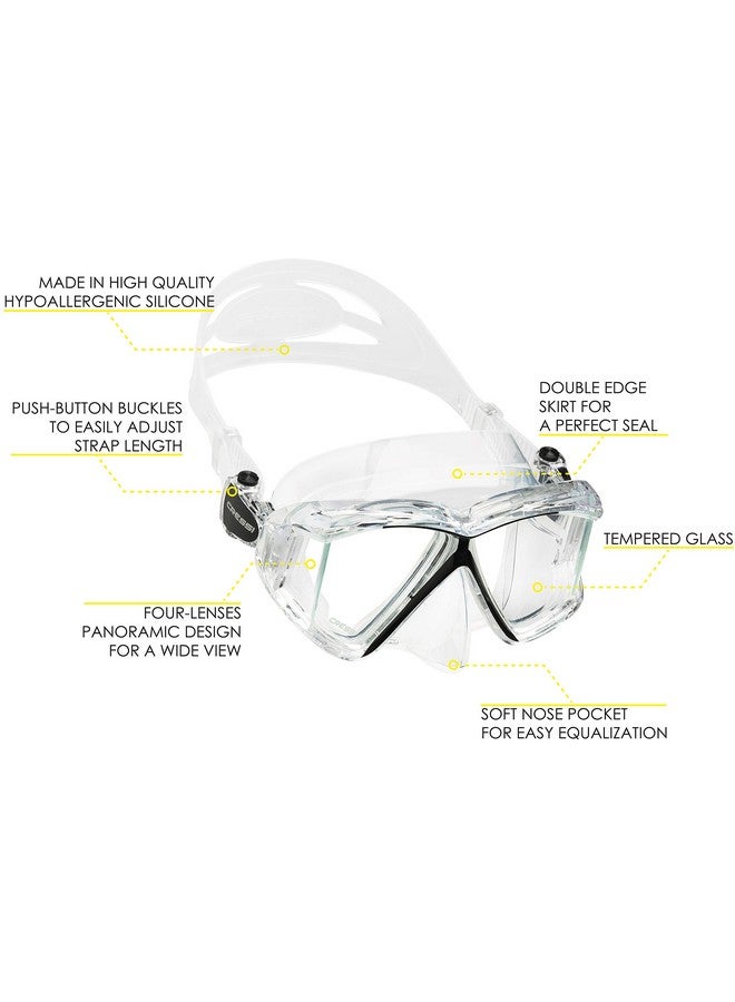 كريسي بانو 4 شفاف/أسود - Image 2