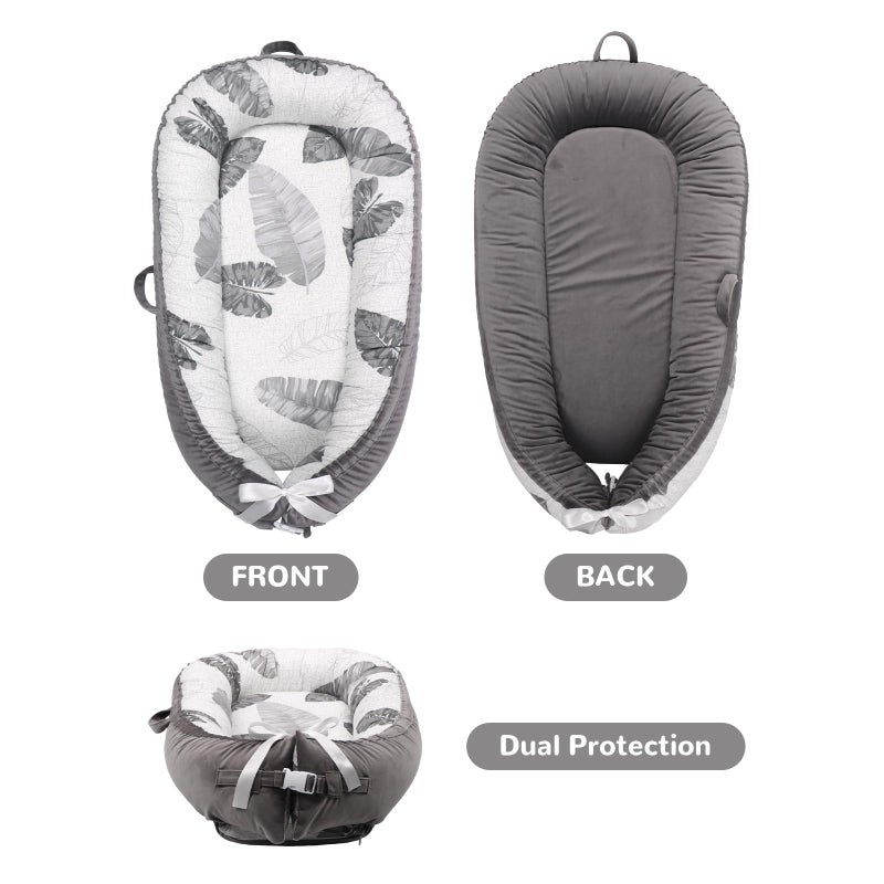EAQ Baby Lounger, Infant Lounger for Newborn,Portable Baby Nest Cover Breathable & Soft, Newborn Essentials - Image 4