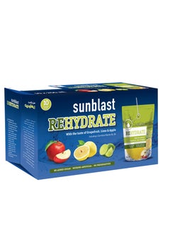 Sun Blast Rehydrate Grapefruit Lime and Apple Drink 