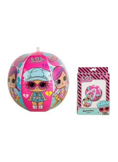 MARVEL L.O.L. Surprise High Quality Inflatable Beach Ball Multicolor 19.5 x 3 x 13 cm INF-BB-12  - Image 1