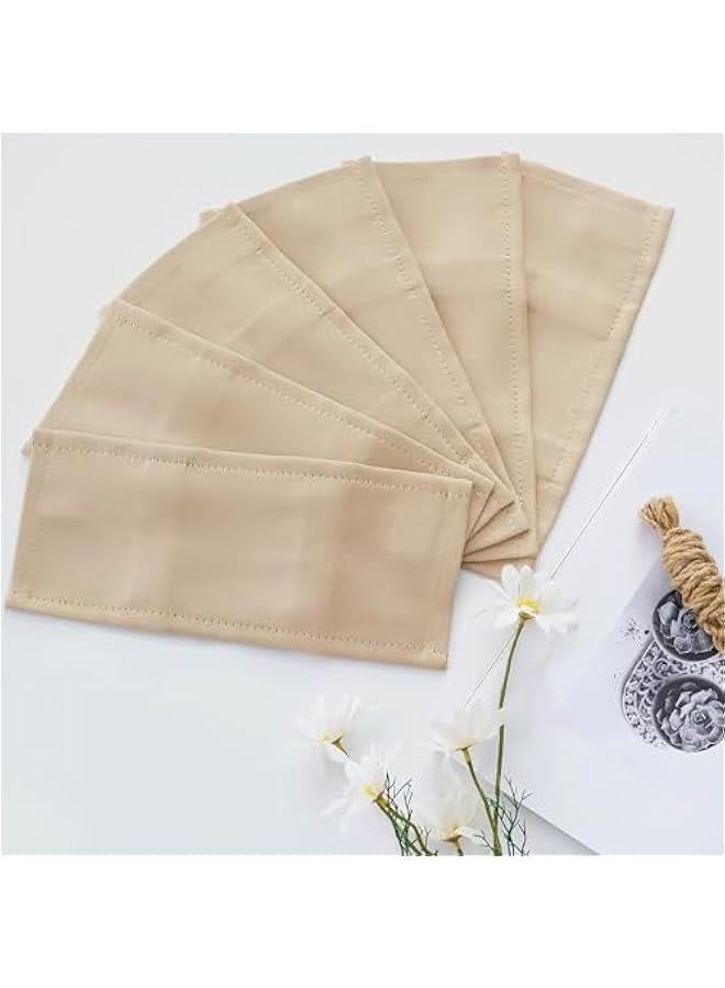 Arabest Biscotti Beige Blackout Band for 12 Grommets on Living Room/Bedroom/Kitchen Curtains, 6 Panels, Tab Top Light Blocking Belt for Grommets on Drapes, 5 by 11  - Image 1