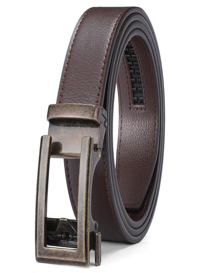 سينديفن حزام رجالي من الجلد من SENDEFN، عرضه 1 3/8 بوصة، مزود بإبزيم قابل للتعديل، يأتي مع علبة هدايا أنيقة. - Image 1
