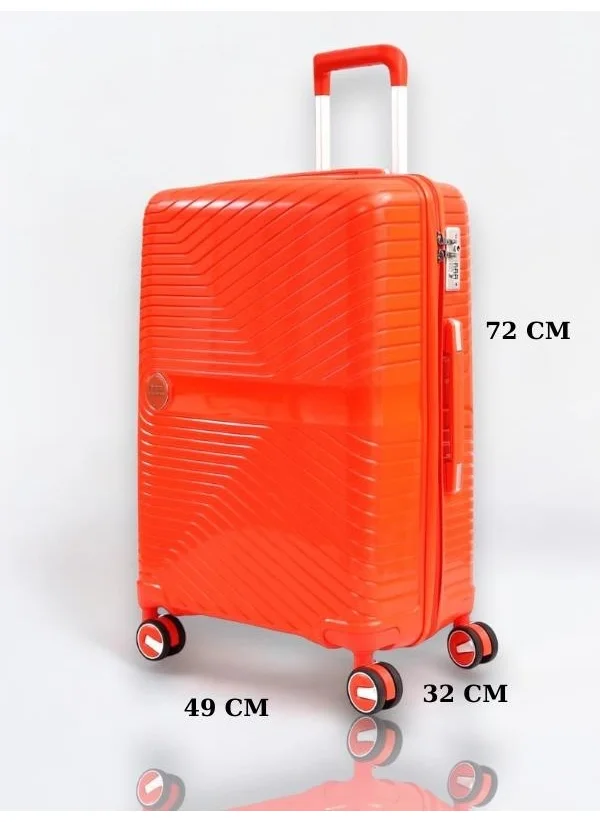 Başkent Çanta ÇÇS Orange Suitcase Large TSA Encrypted