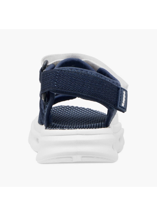 Boys' Logo Detail Floaters with Hook and Loop Closure
