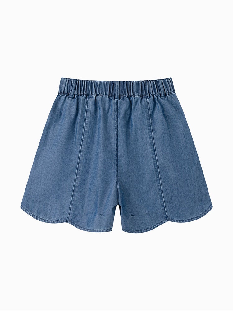 Balabala Girls' Denim Shorts - Image 5