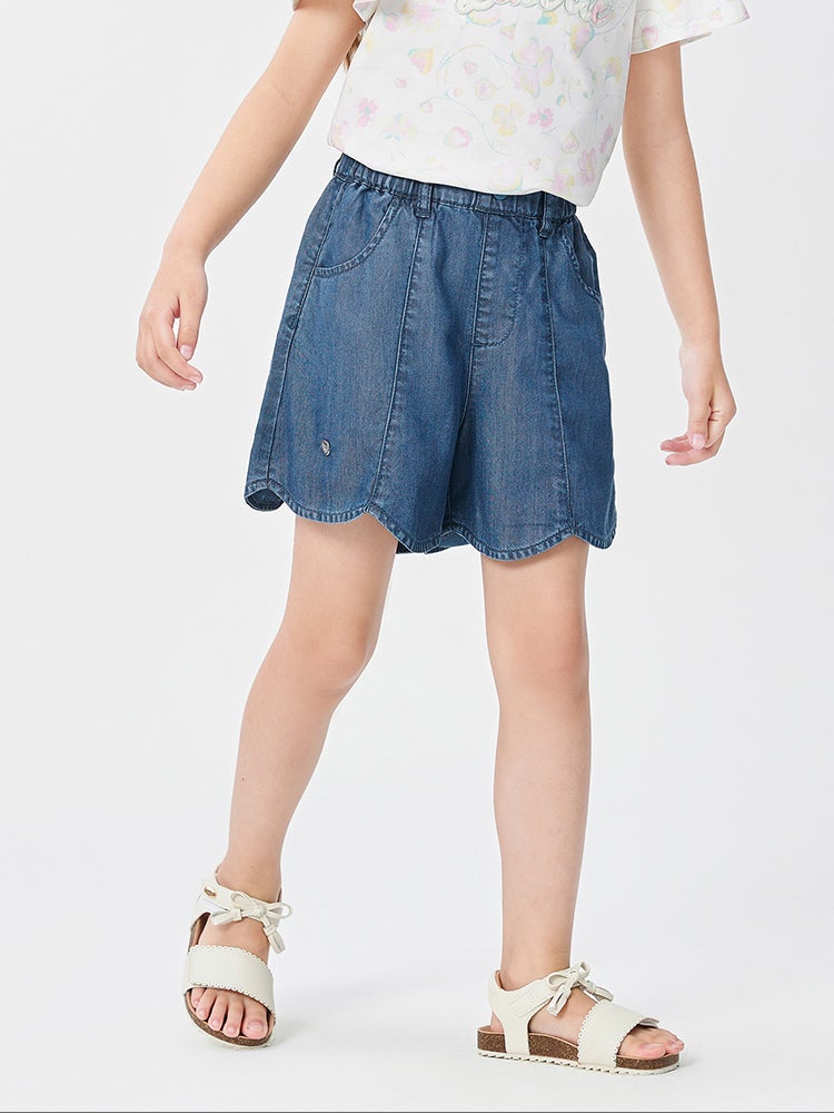 Balabala Girls' Denim Shorts - Image 2