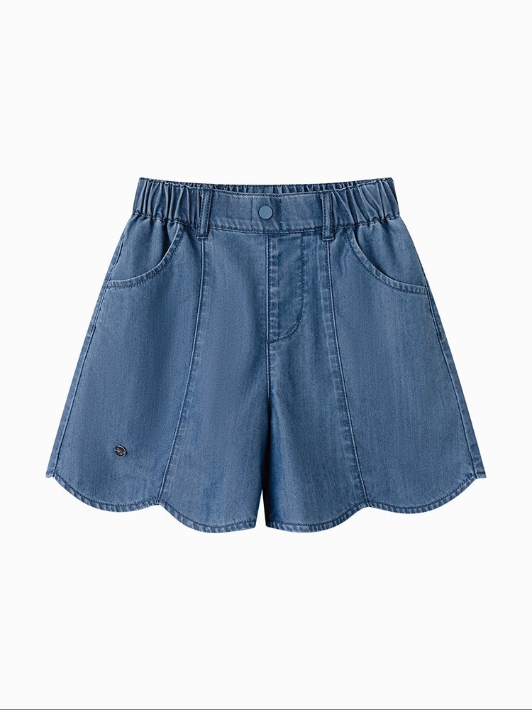 Balabala Girls' Denim Shorts - Image 4
