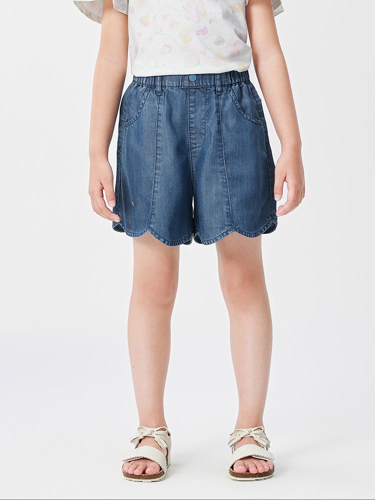 Balabala Girls' Denim Shorts - Image 1