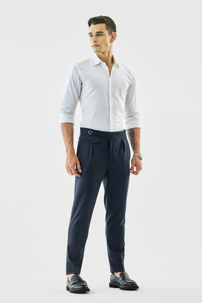 SNITCH Slim Fit Stretch Gurkha Trousers