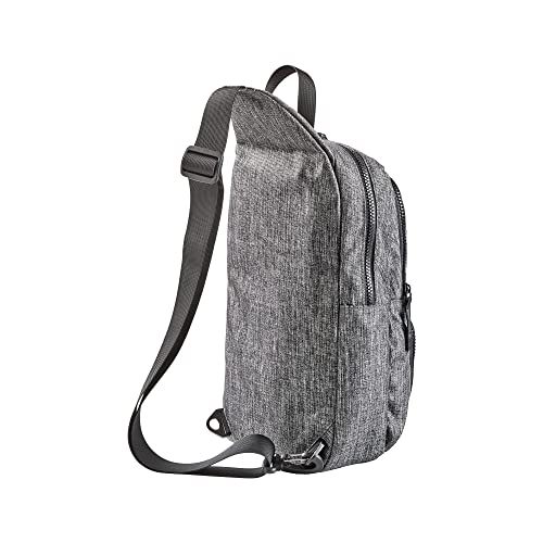 WENGER, Console Cross Body Lifestyle Bag, 8 Liters Charcoal Heather Swiss Designed-Blend of Style and Function, 605029 - Image 4