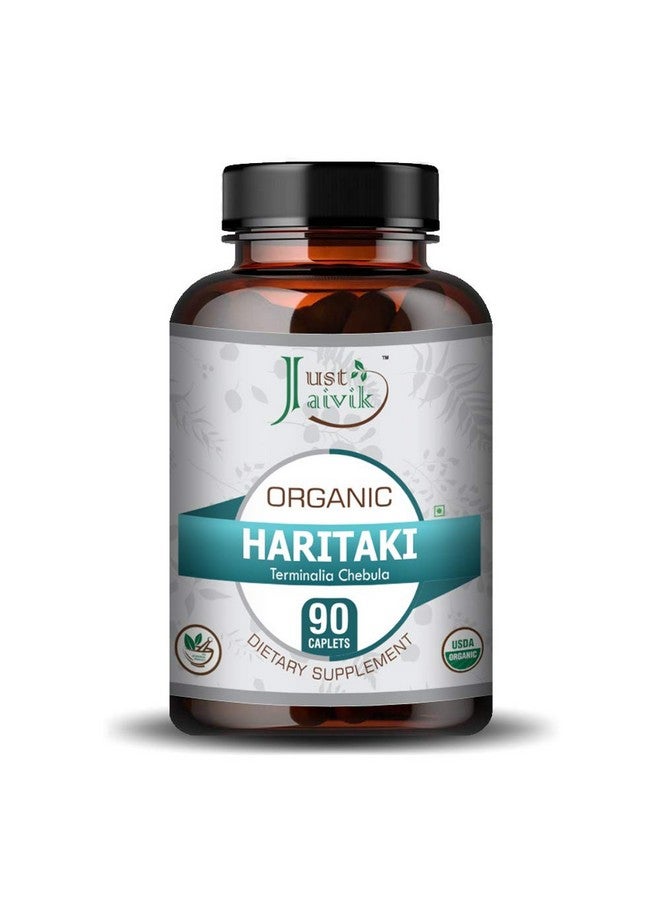 Just Jaivik Just Jaivik Organic Haritaki (Terminalia Chebula) - 750mg (90 Tablets) | Dietary Supplements for Detoxification & Rejuvenation for Vata - Image 2