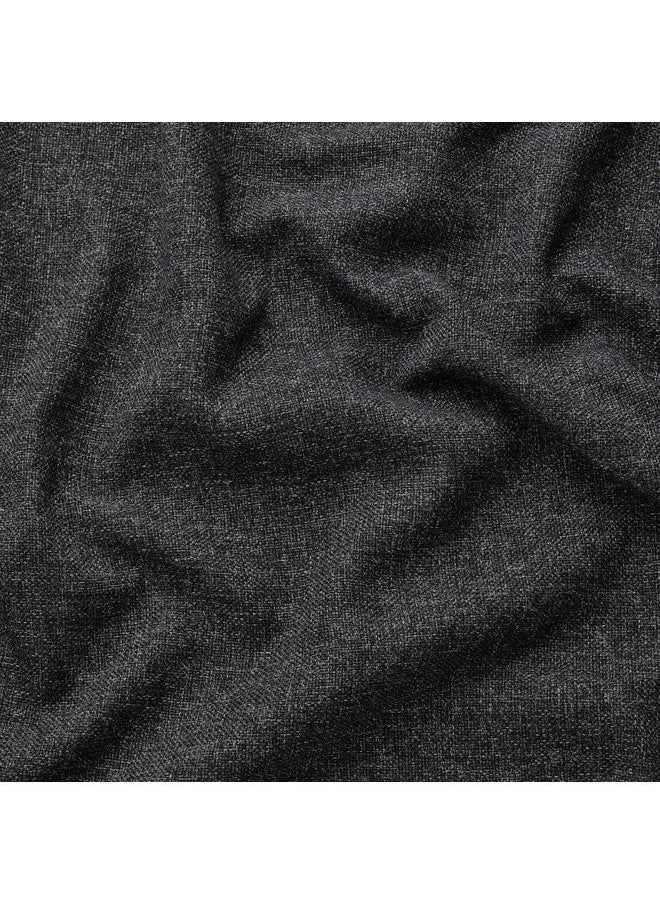 Cover For 3-Seat Sofa, With Chaise Longue/Gunnared Dark Grey