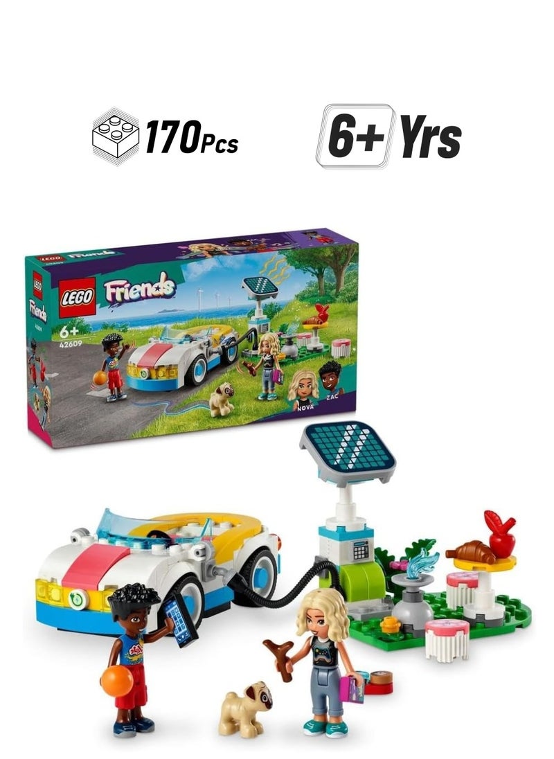 LEGO Lego Friends Electric Car And Charger 42609 Building Blocks Toy Car Set; (170 Pieces)  - Image 1