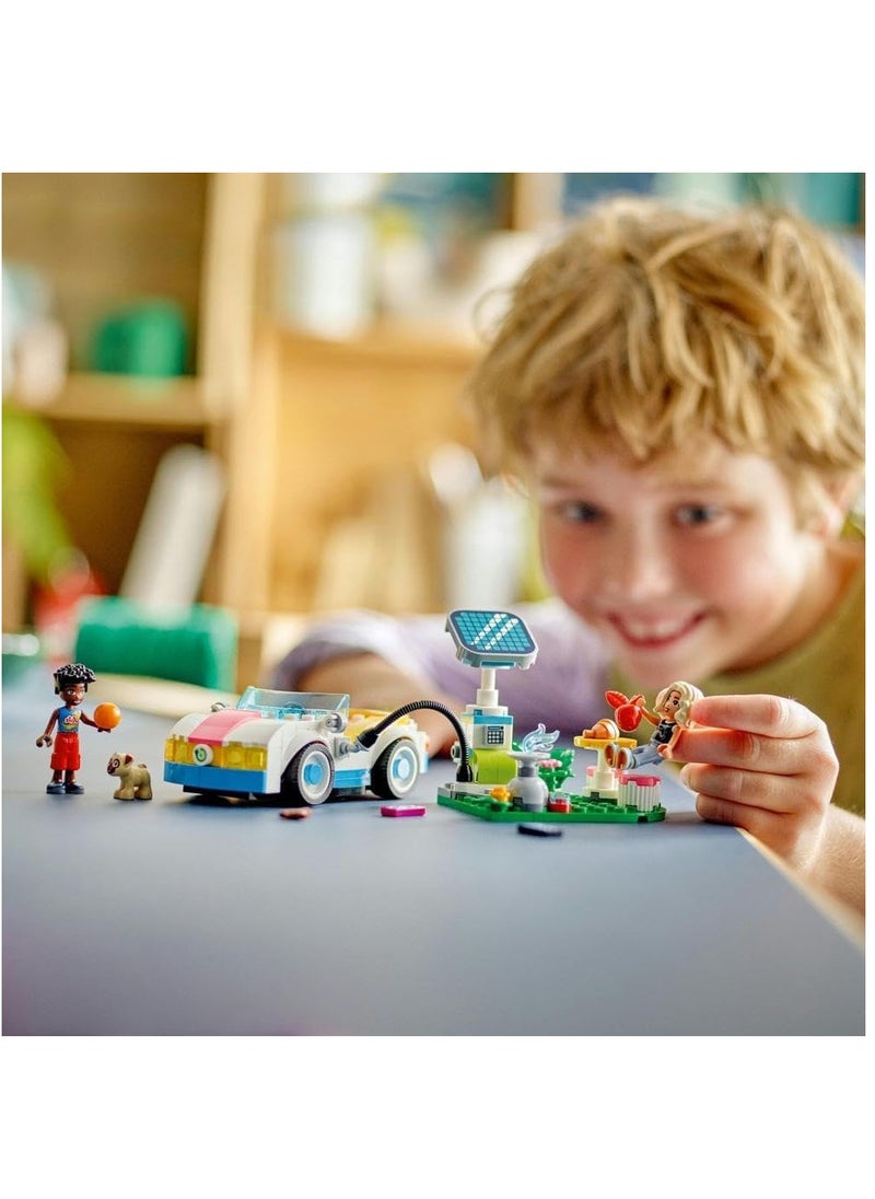 LEGO Lego Friends Electric Car And Charger 42609 Building Blocks Toy Car Set; (170 Pieces)  - Image 3