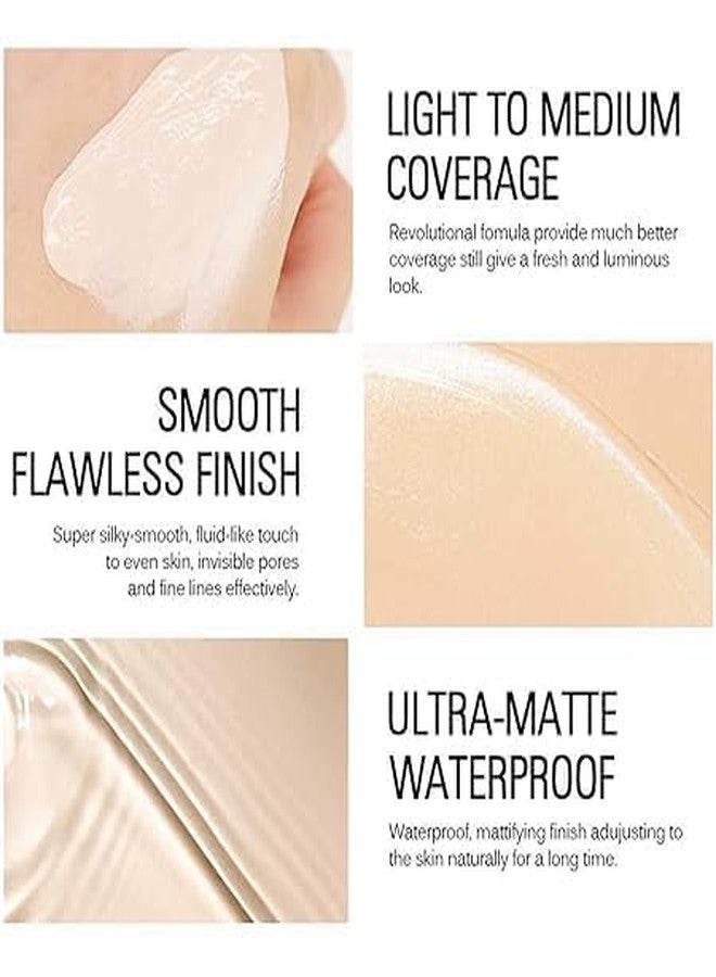 CVB Backstage Face & Body Foundation Waterproof & Sweet-Resistant 55ml, C-01 - Image 5