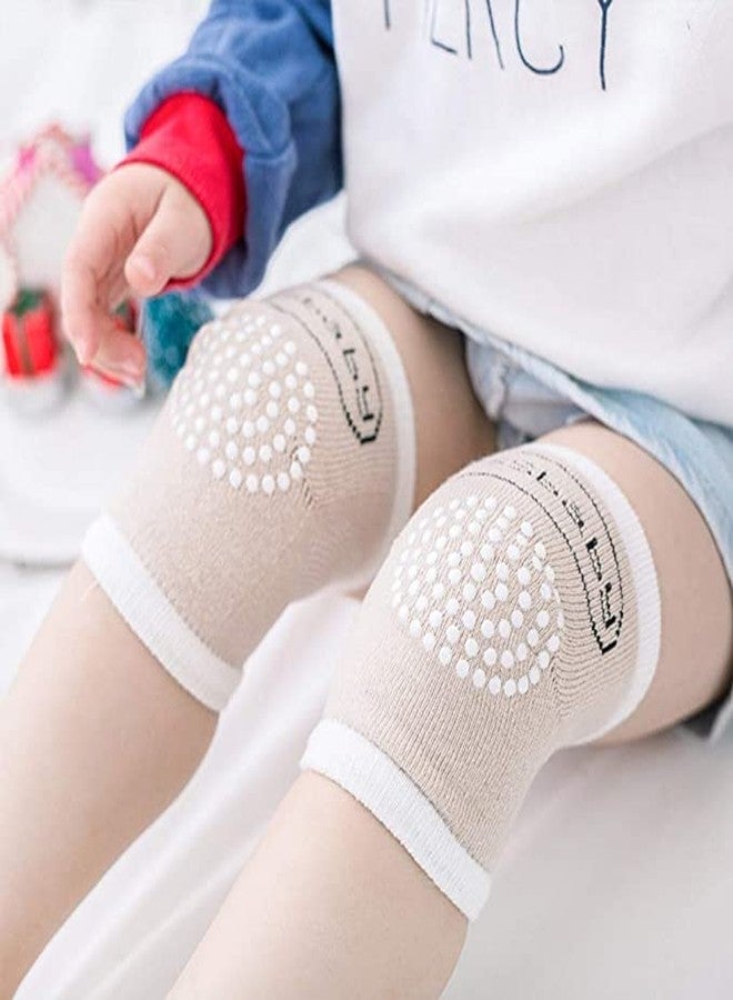NAVYZONE Navy Zone Baby Knee Pad, Non-Slip Knee Protection for Baby, Cotton, Unisex Baby, Multicoloured (Pack of 2) - Image 4