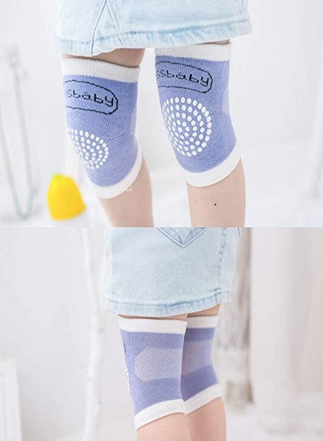 NAVYZONE Navy Zone Baby Knee Pad, Non-Slip Knee Protection for Baby, Cotton, Unisex Baby, Multicoloured (Pack of 2) - Image 5