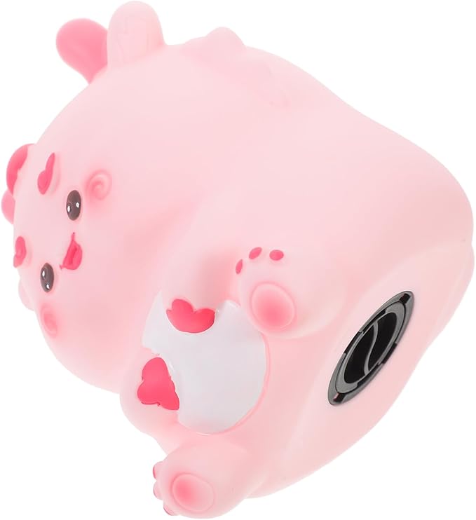 Pink Dragon Design Vinyl Toy Piggy Bank Coin Money Box For Boys Girls Savings - Image 1