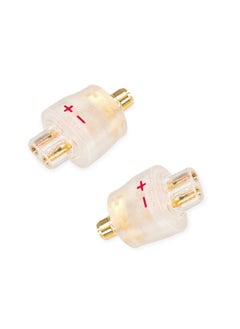 Generic Okcsc MMCX Male To 0.78MM Female Pin Conversion Plug Shure To QDC Integrated Earphone Cable Pin-Color:MMCX Revolution 0.78 0.75 Female Transparent  - Image 1