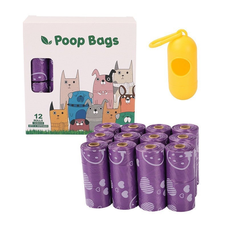 HJ Biodegradable Pet Waste Bags for Outdoor Dog Walking - Image 1
