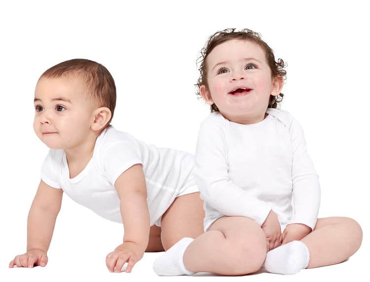 Gerber Gerber Baby 6-Pair Sock, White, 0-3 Months  - Image 3
