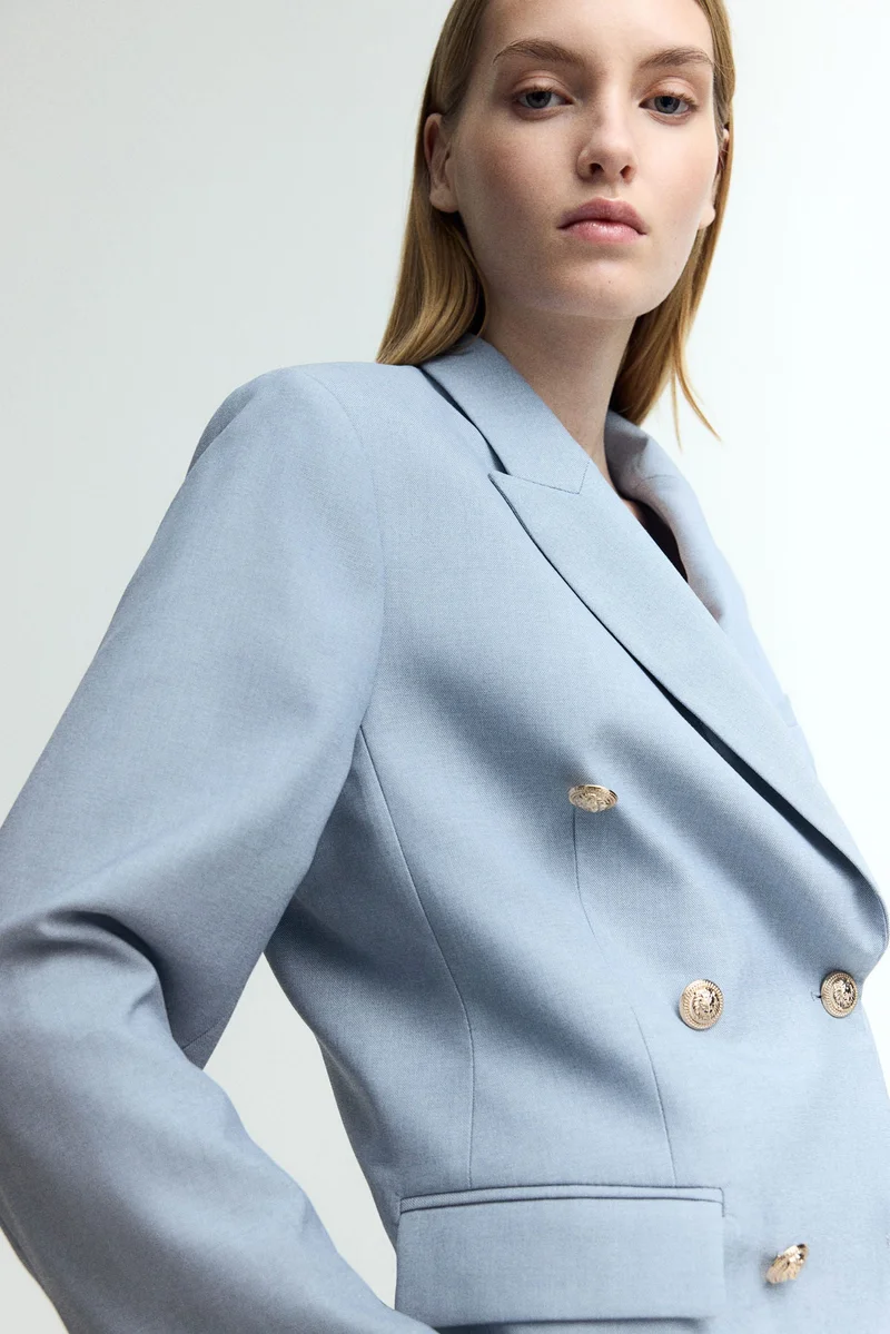 H&M Double-breasted blazer