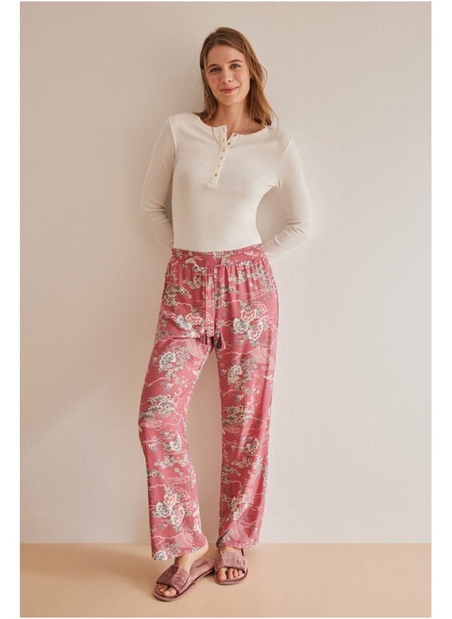 women'secret - Long cherry pants - Image 1