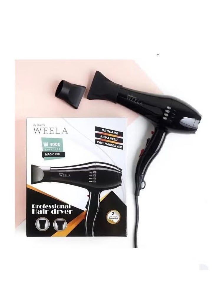 weela W4000 Professional 2200W High Power Hair Dryer Salon-Quality - Image 2
