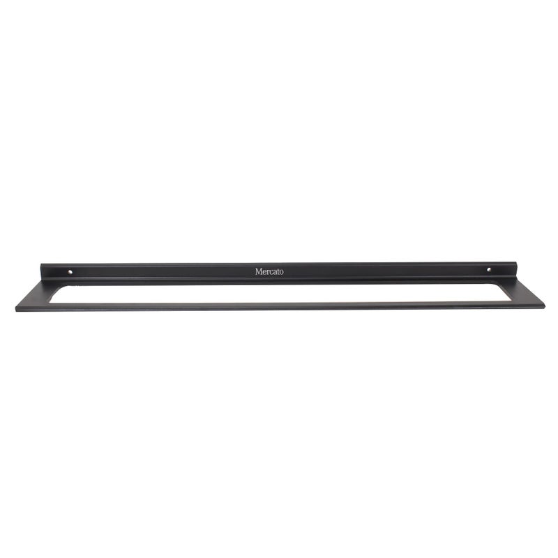 MERCATO Ferrara Single Towel BAR Black MATT/Aluminum MR-511061-BK - Image 5