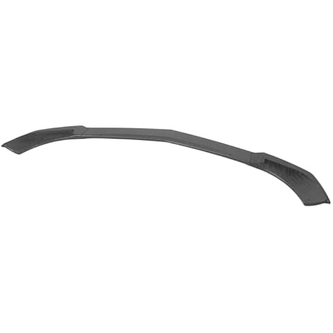Eujgoov 3PCs Front Bumper Lip Spoiler Scratch Bumper Lip Chin Splitter Kit for C Class W204 2011-2014 (Carbon Fiber Style) - Image 5