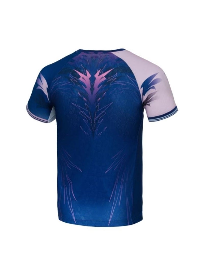 Victor Capsule Collection T-Shirt T-50007CPS, Pink/Blue - Image 2