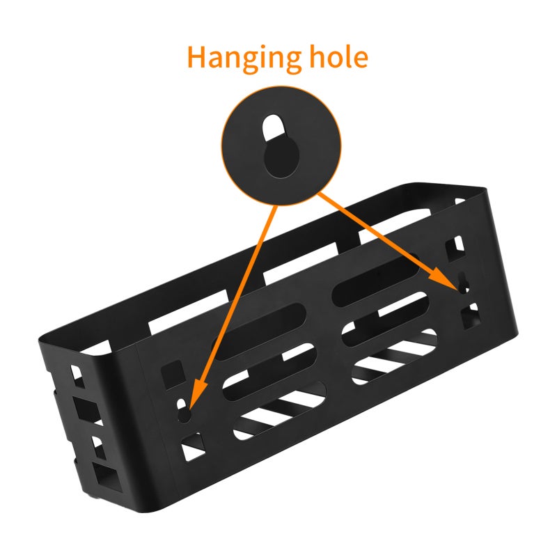Griddle Accessories: Black 3.3×3.9×11.8Inch Thickened Iron - Huge Storage Space Paper Towel Holder & 5 Stable J-Hooks, Strong Compatibility for Outdoor Barbecues, Camping, Picnics and Barbecue Enthusi - Image 3
