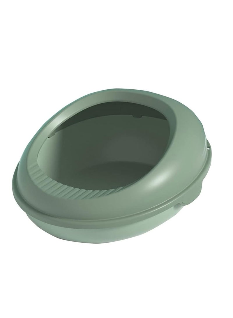 صندوق فضلات القطط من كيتي، مستلزمات الحيوانات الأليفة، صندوق فضلات القطط، مقاوم للرذاذ، صندوق فضلات القطط، صندوق فضلات القطط شبه مغلق - Image 1