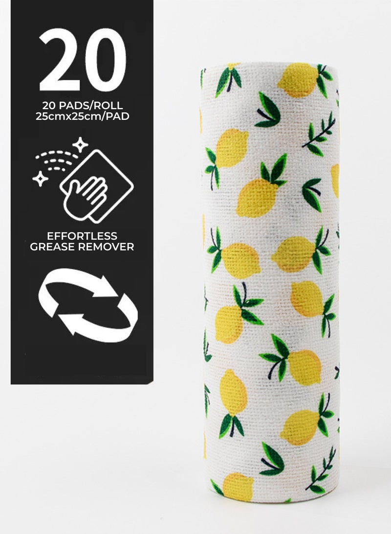 20PCS Disposable Cleaning Towel Multicolour - Image 4