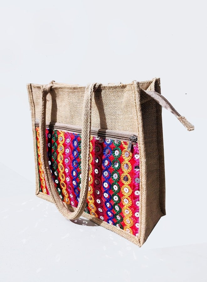 Handmakers Natural Jute Sling bags | Women's Handbag - Image 5